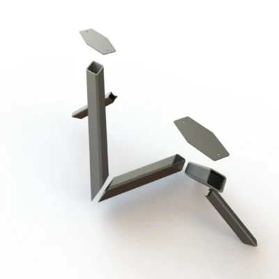 DIY Minimalist Table Base - HELIX