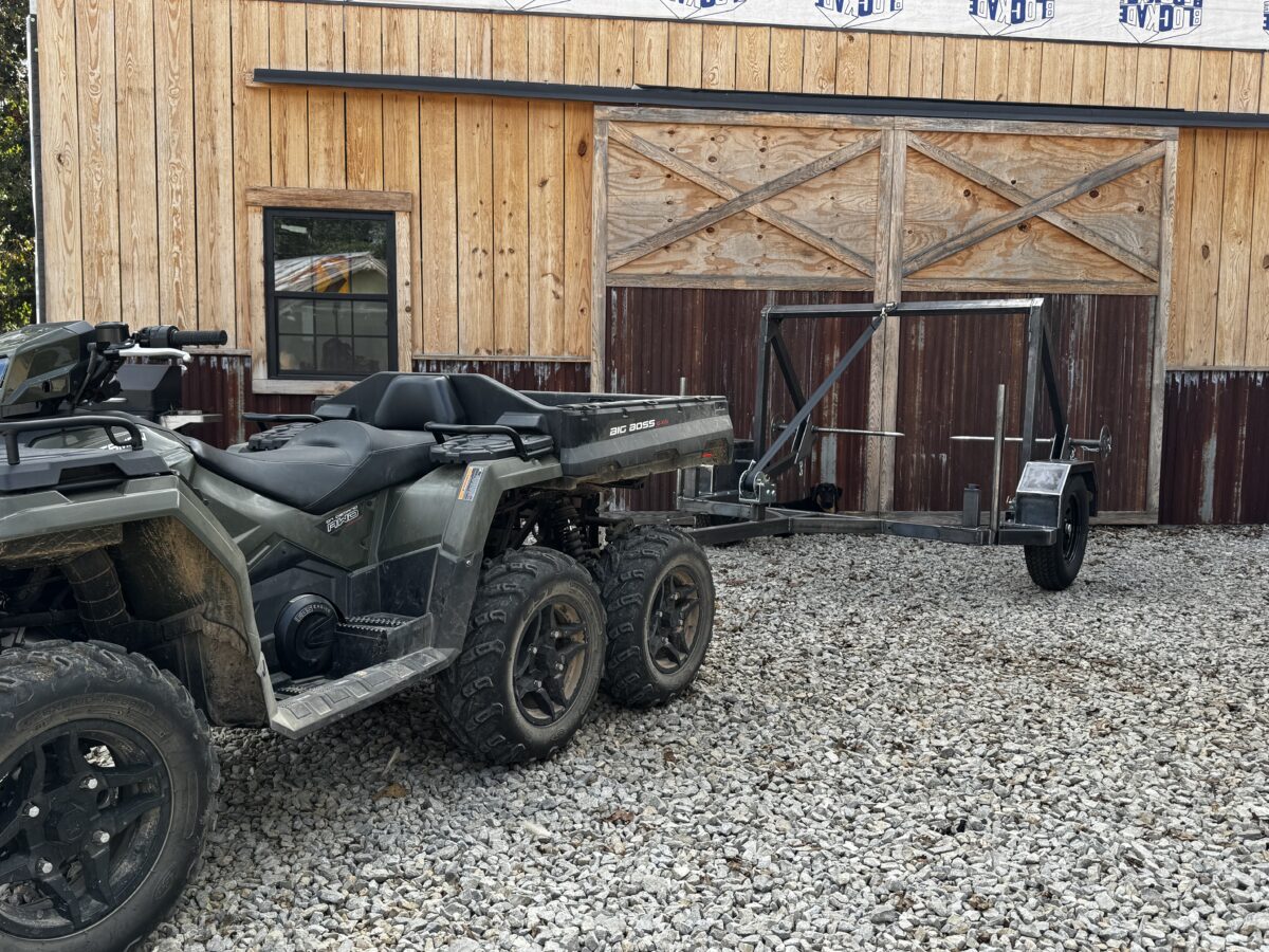 DIY Hay Bale Unroller and Transporter - BALE BUGGY