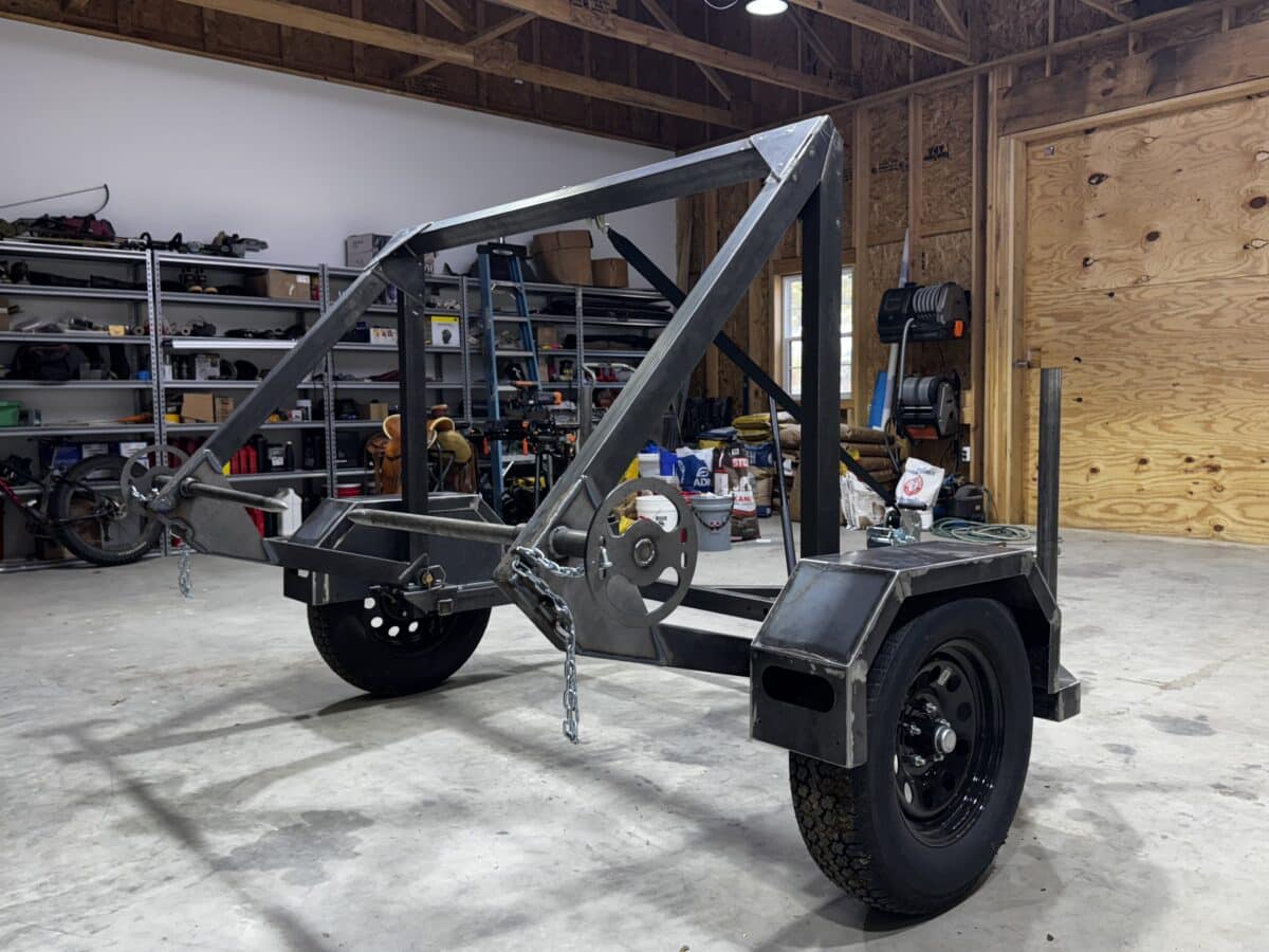 DIY Hay Bale Unroller and Transporter - BALE BUGGY