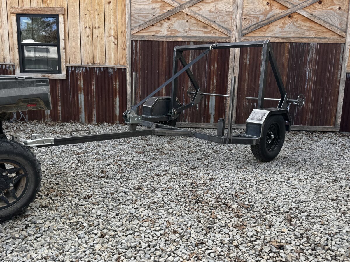 DIY Hay Bale Unroller and Transporter - BALE BUGGY