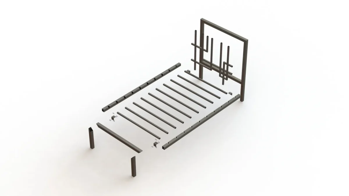 DIY Art Deco Bed Frame - CELA