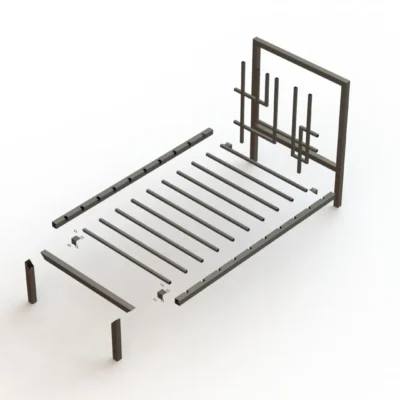 DIY Art Deco Bed Frame - CELA