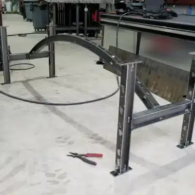 DIY Arched Beam Table Base - ARCHE