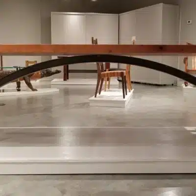 DIY Arched Beam Table Base - ARCHE