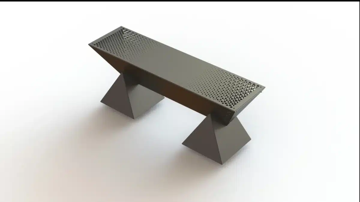 DIY Ultra Modern Bench - JEOMETRI