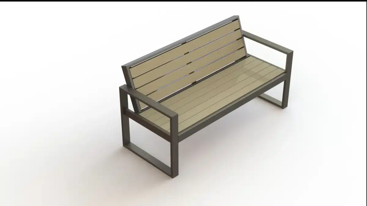 DIY Classic Outdoor Bench - LINEA