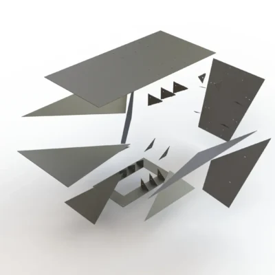 DIY Cantilever Dining Table - PRISMA