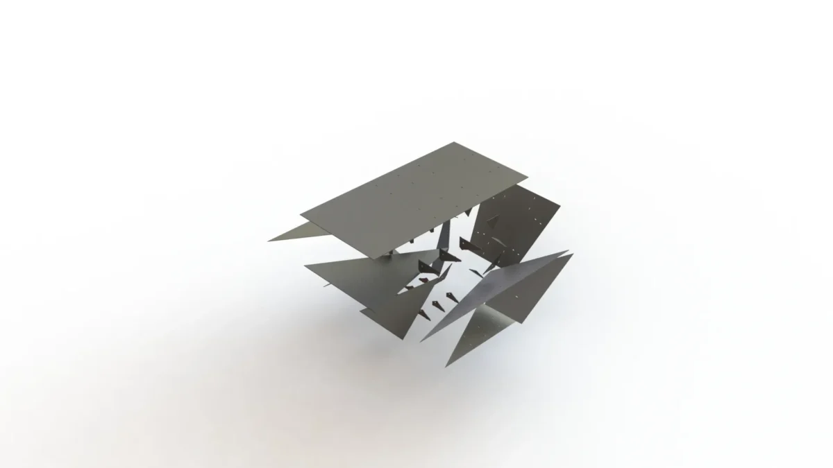 DIY Ultra Modern Coffee Table - PRISMA