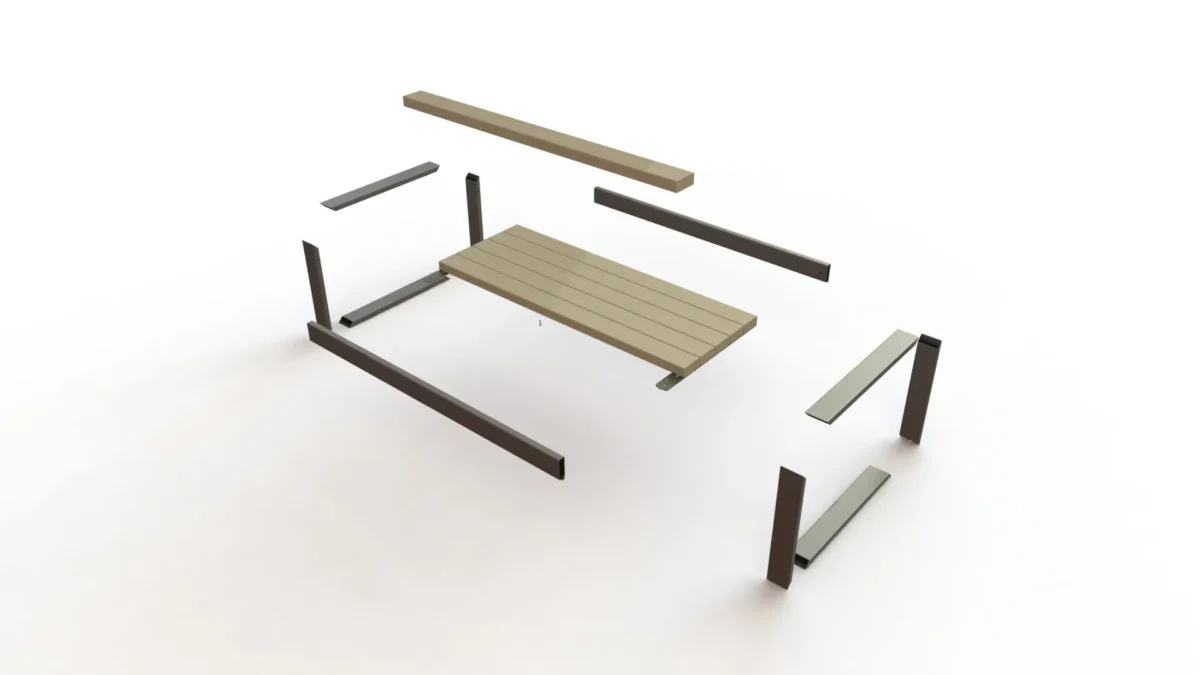 DIY Outdoor Coffee Table - LINEA