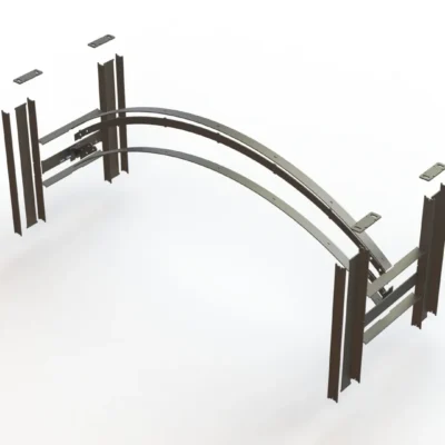 DIY Arched Beam Table Base - ARCHE