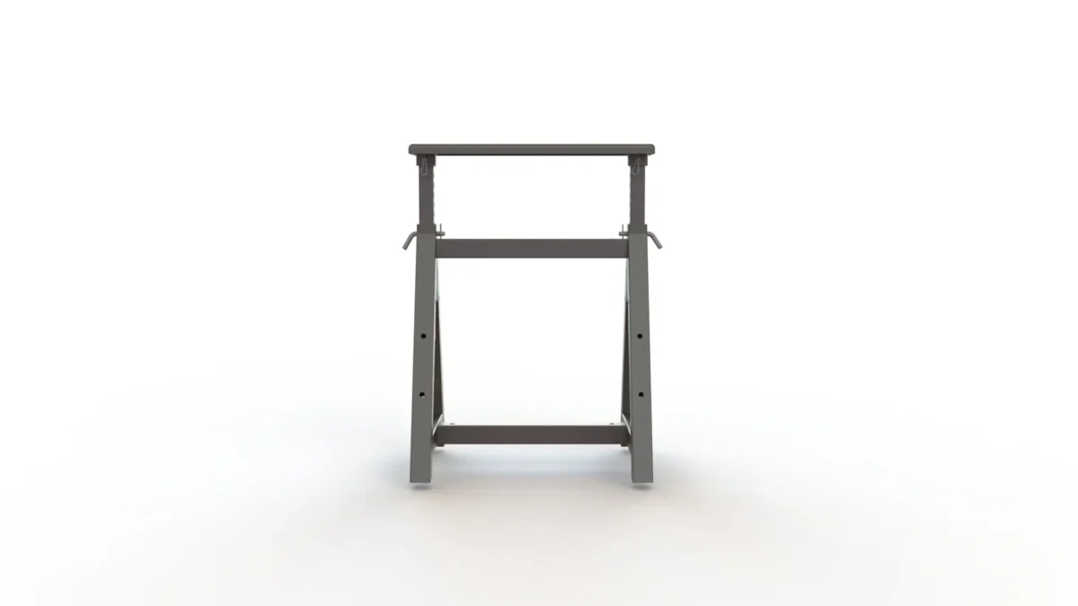 DIY Adjustable Height Sawhorse - MAGNUS