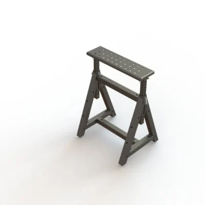 DIY Adjustable Height Sawhorse - MAGNUS