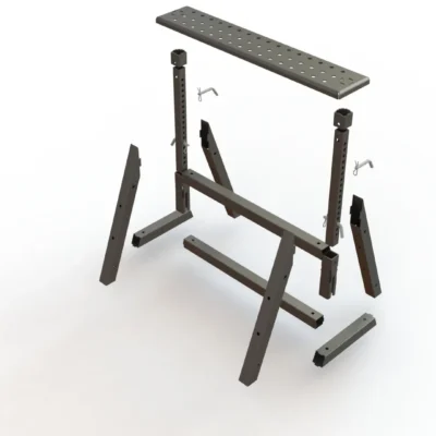 DIY Adjustable Height Sawhorse - MAGNUS