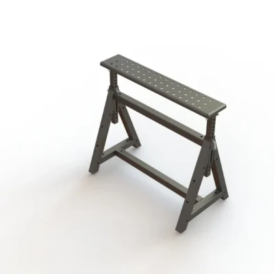 DIY Adjustable Height Sawhorse - MAGNUS