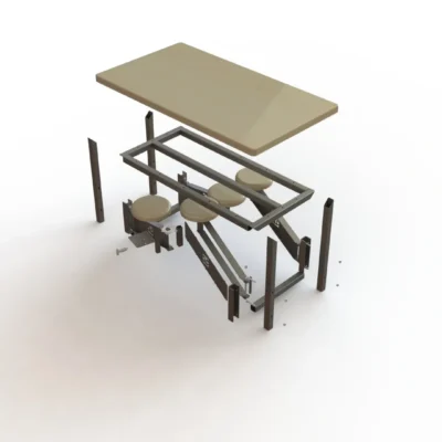 DIY Compact Swivel Seat Table - SWIVEX