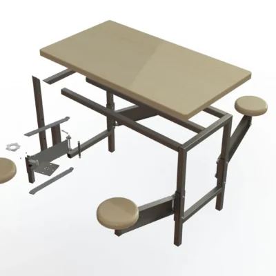 DIY Compact Swivel Seat Table - SWIVEX