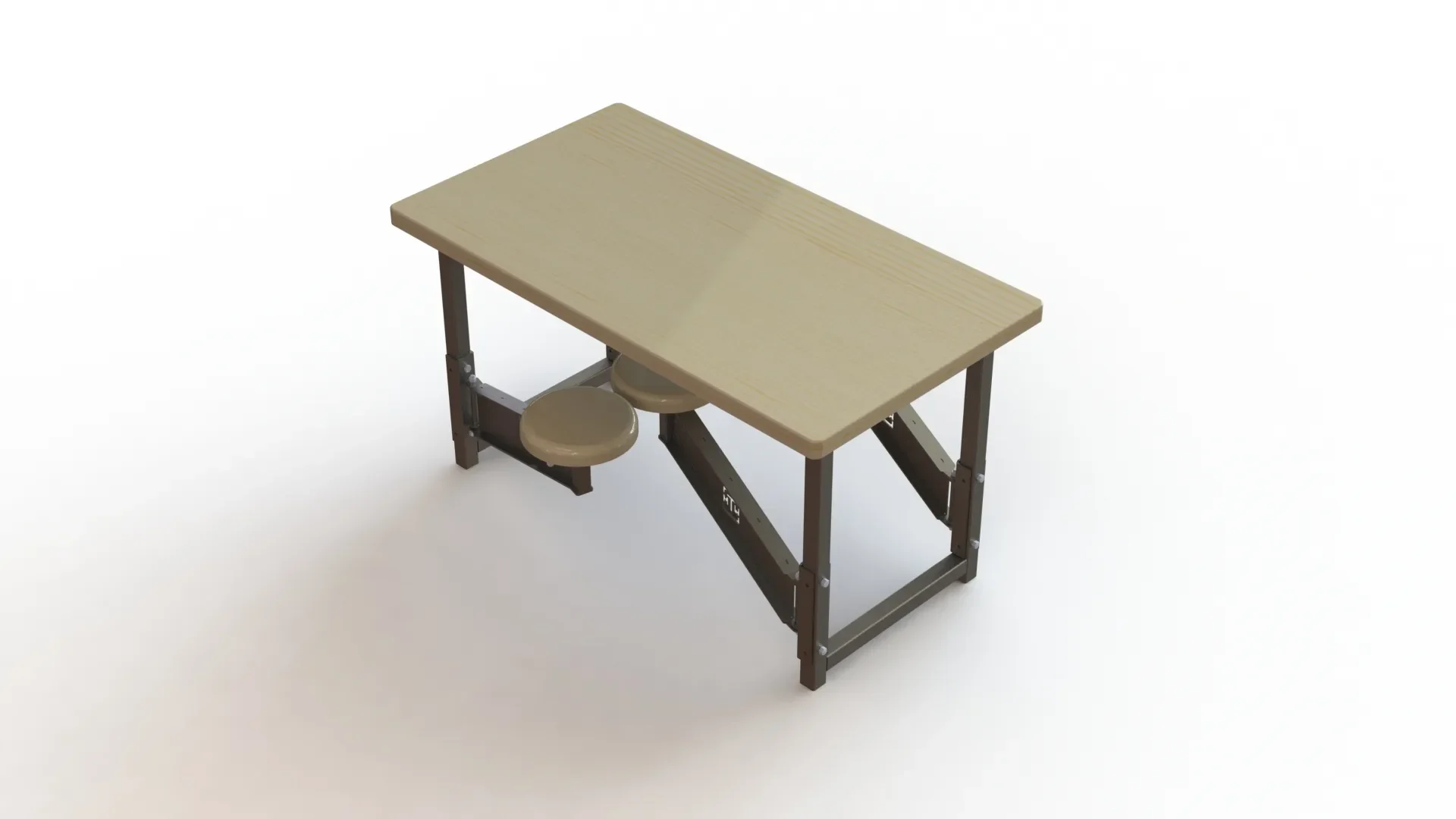 DIY Compact Swivel Seat Table - SWIVEX - Image 2
