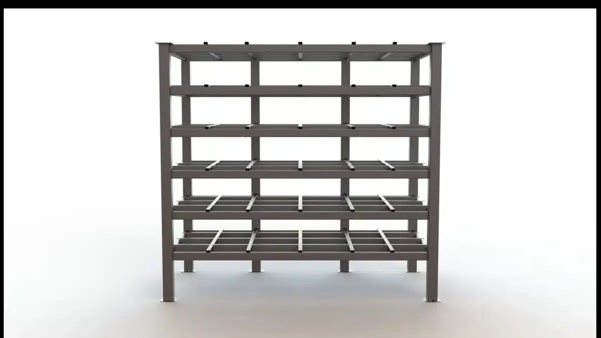 DIY Heavy Duty Sheet Metal Rack - KOLOS