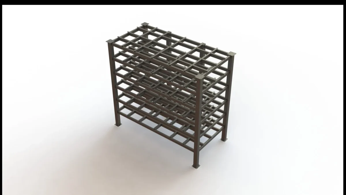 DIY Heavy Duty Sheet Metal Rack - KOLOS