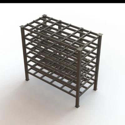 DIY Heavy Duty Sheet Metal Rack - KOLOS