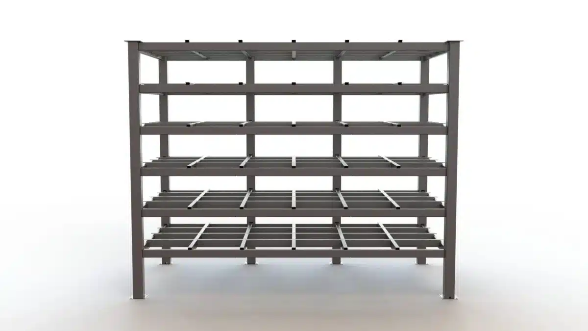 DIY Heavy Duty Sheet Metal Rack - KOLOS