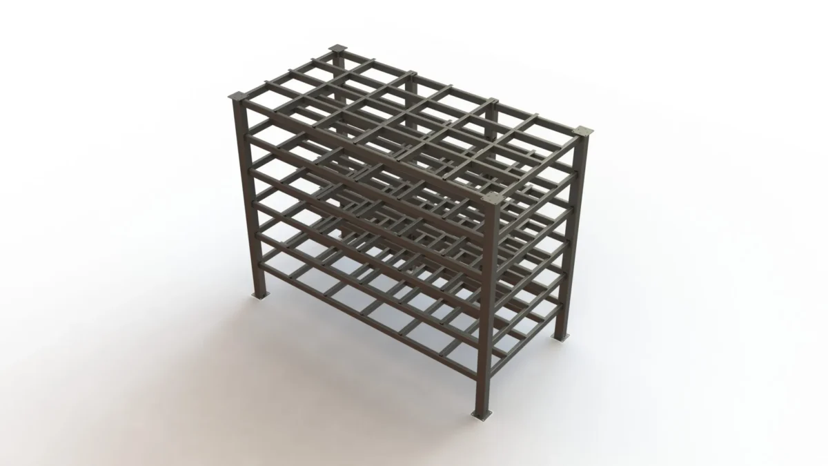 DIY Heavy Duty Sheet Metal Rack - KOLOS