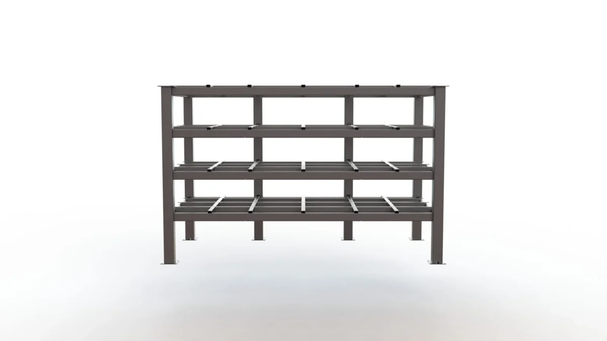 DIY Heavy Duty Sheet Metal Rack - KOLOS