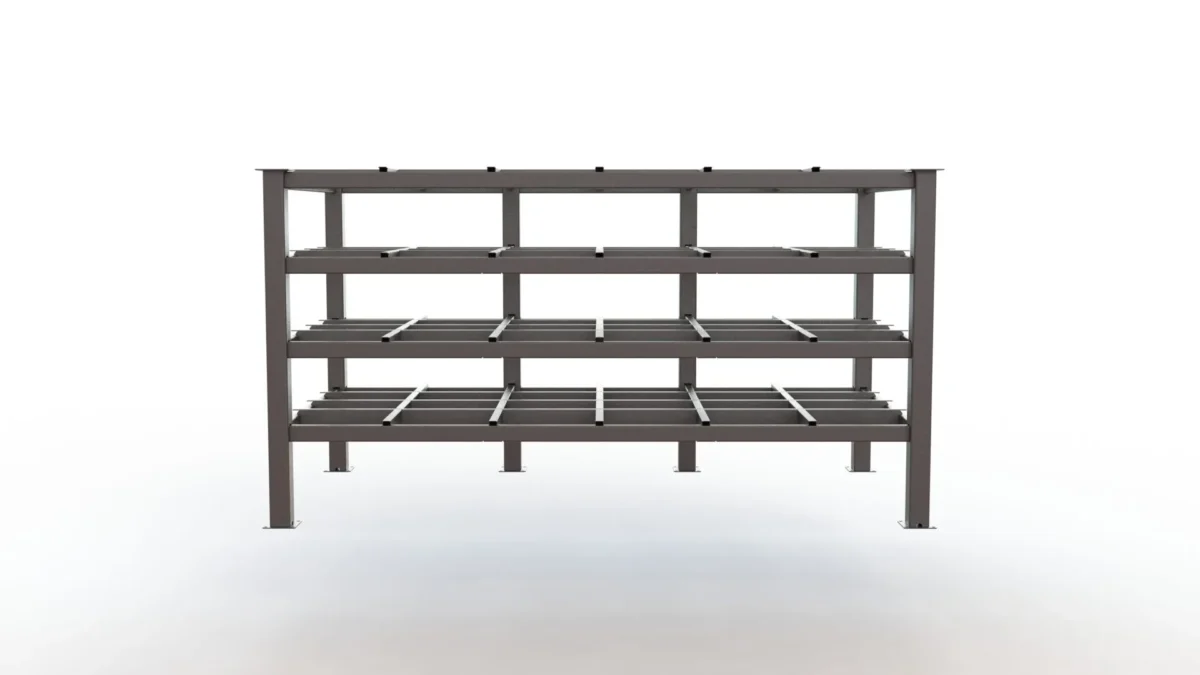 DIY Heavy Duty Sheet Metal Rack - KOLOS