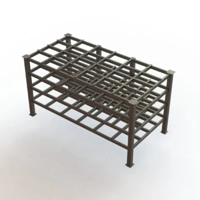 DIY Heavy Duty Sheet Metal Rack - KOLOS