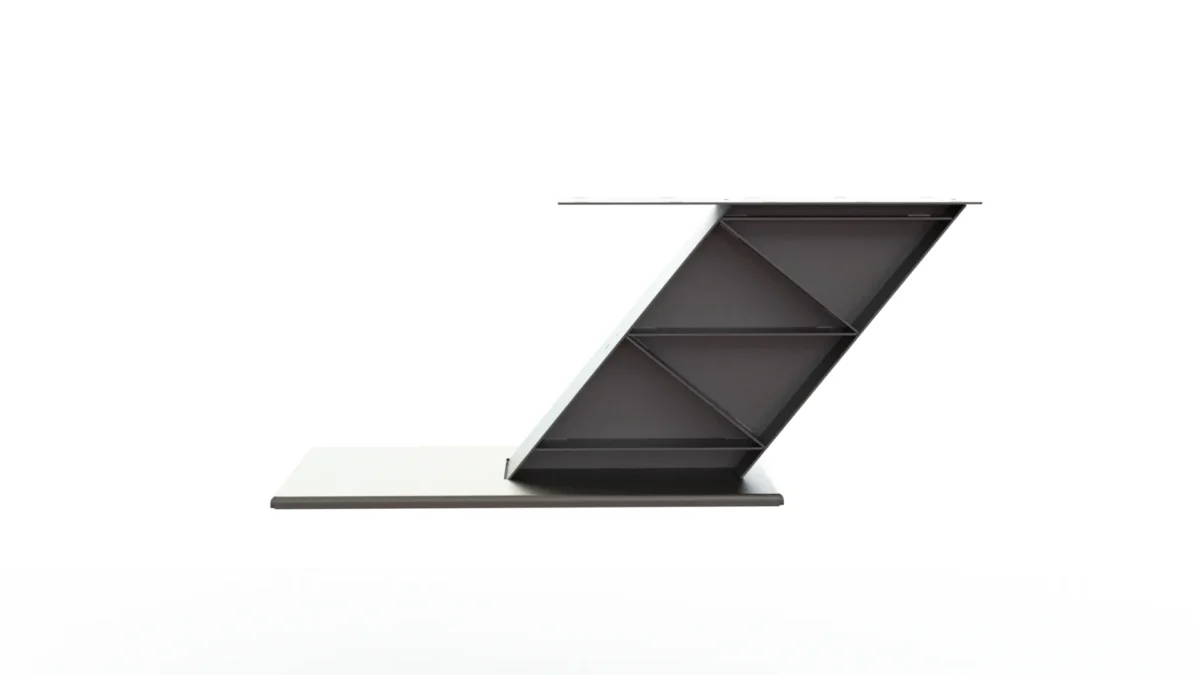 DIY Industrial Cantilever Table Base - TROSTA