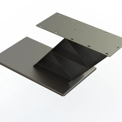 DIY Industrial Cantilever Table Base - TROSTA
