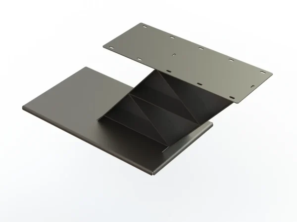 DIY Industrial Cantilever Table Base - TROSTA