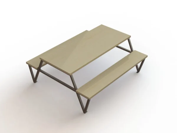 DIY Classic A-Frame Picnic Table - AGORA