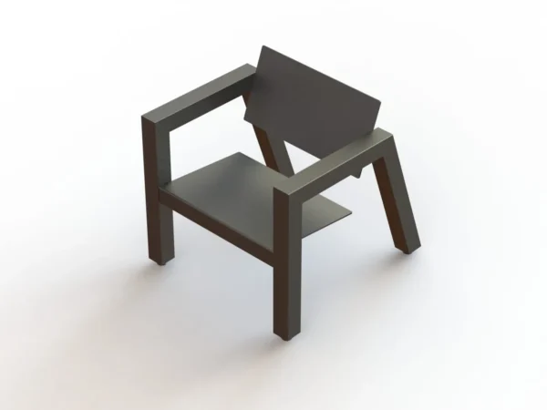 DIY Brutalist Chair - FERRO