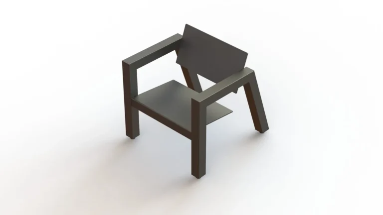 DIY Brutalist Chair - FERRO