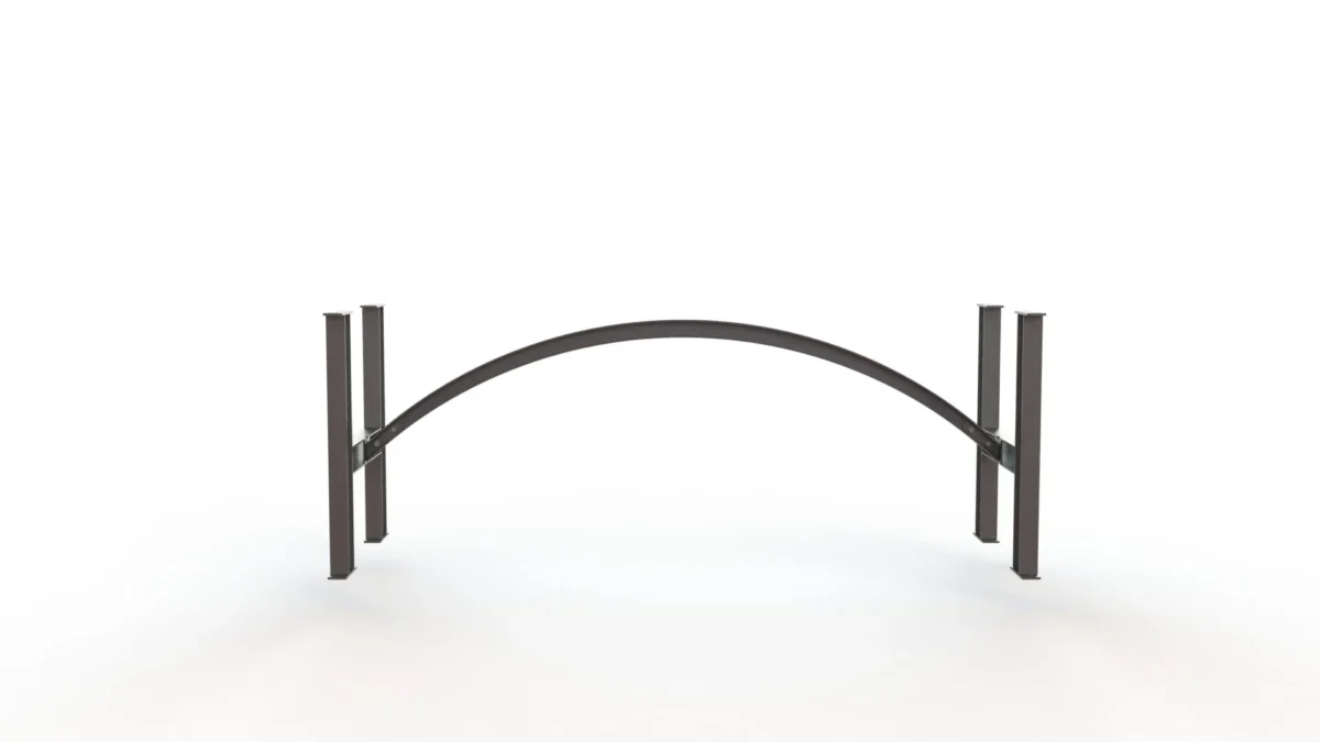 DIY Arched Beam Table Base - ARCHE