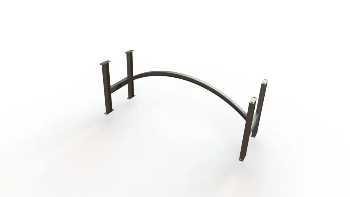 DIY Arched Beam Table Base - ARCHE