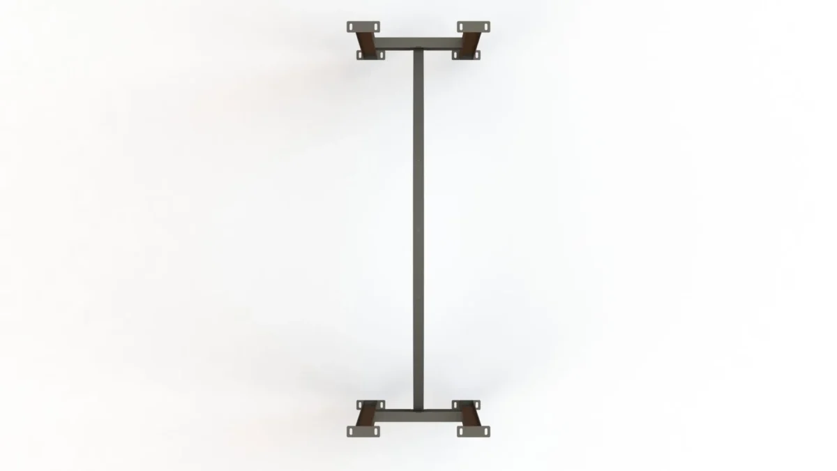 DIY Arched Beam Table Base - ARCHE