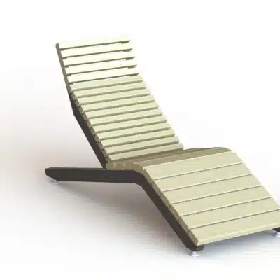 DIY Chaise Lounge Patio Chair - CALMO