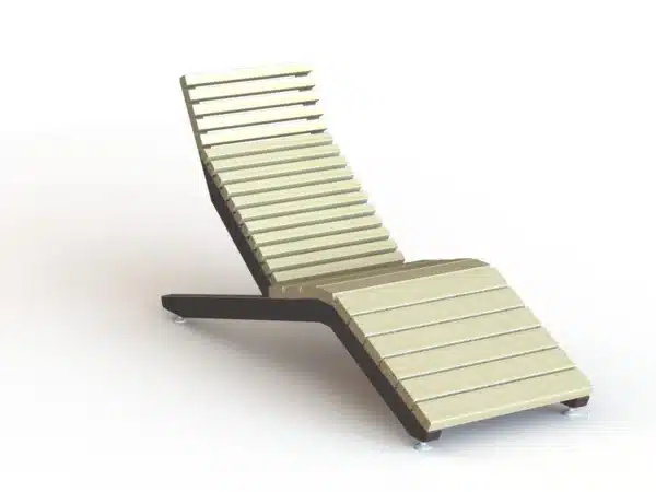 DIY Chaise Lounge Patio Chair - CALMO