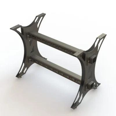 DIY Modern Industrial Table Base - XAVAX