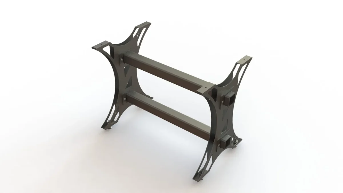 DIY Modern Industrial Table Base - XAVAX