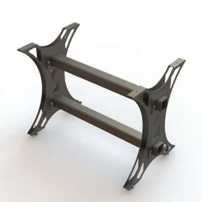 DIY Modern Industrial Table Base - XAVAX