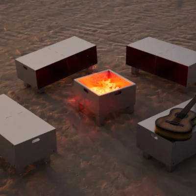 DIY Burn Box Firepit - IGNIS
