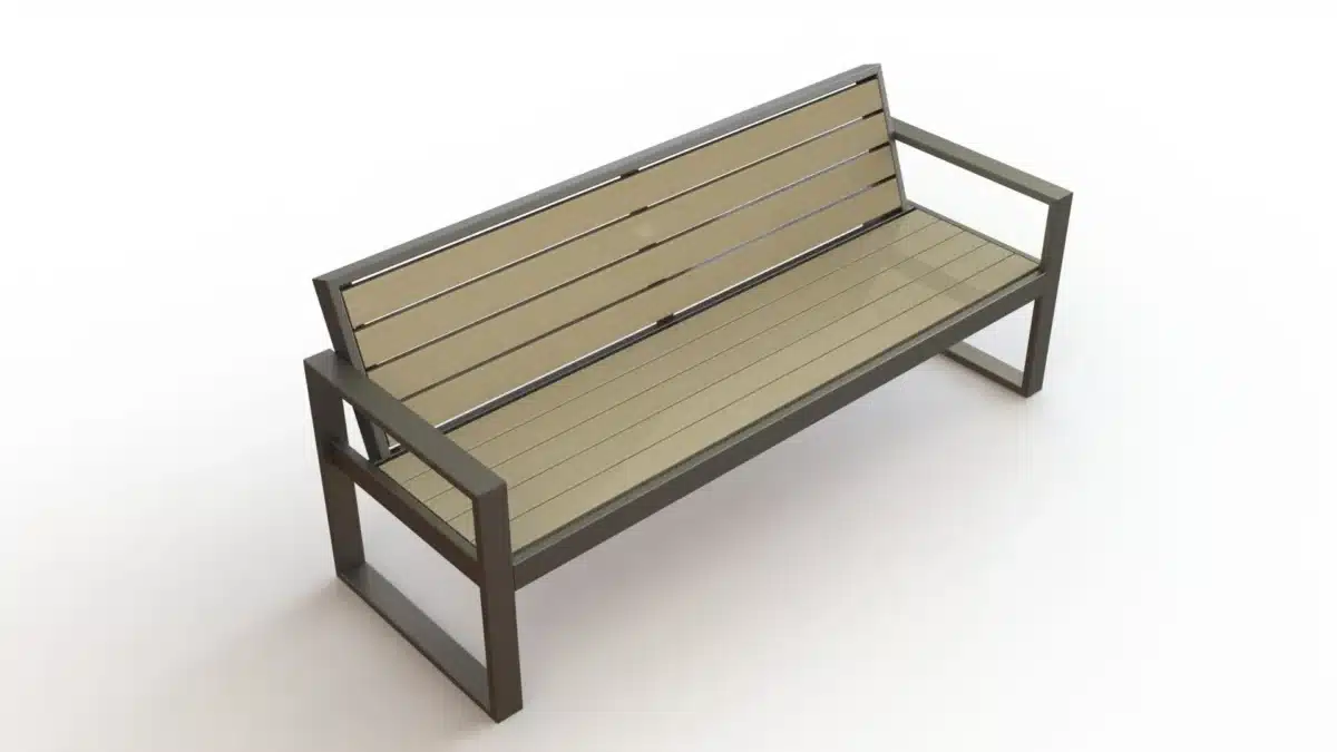 DIY Classic Outdoor Bench - LINEA