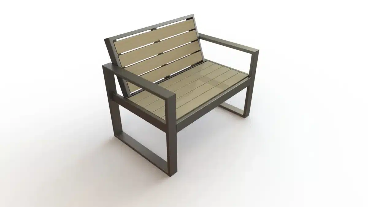 DIY Classic Outdoor Bench - LINEA