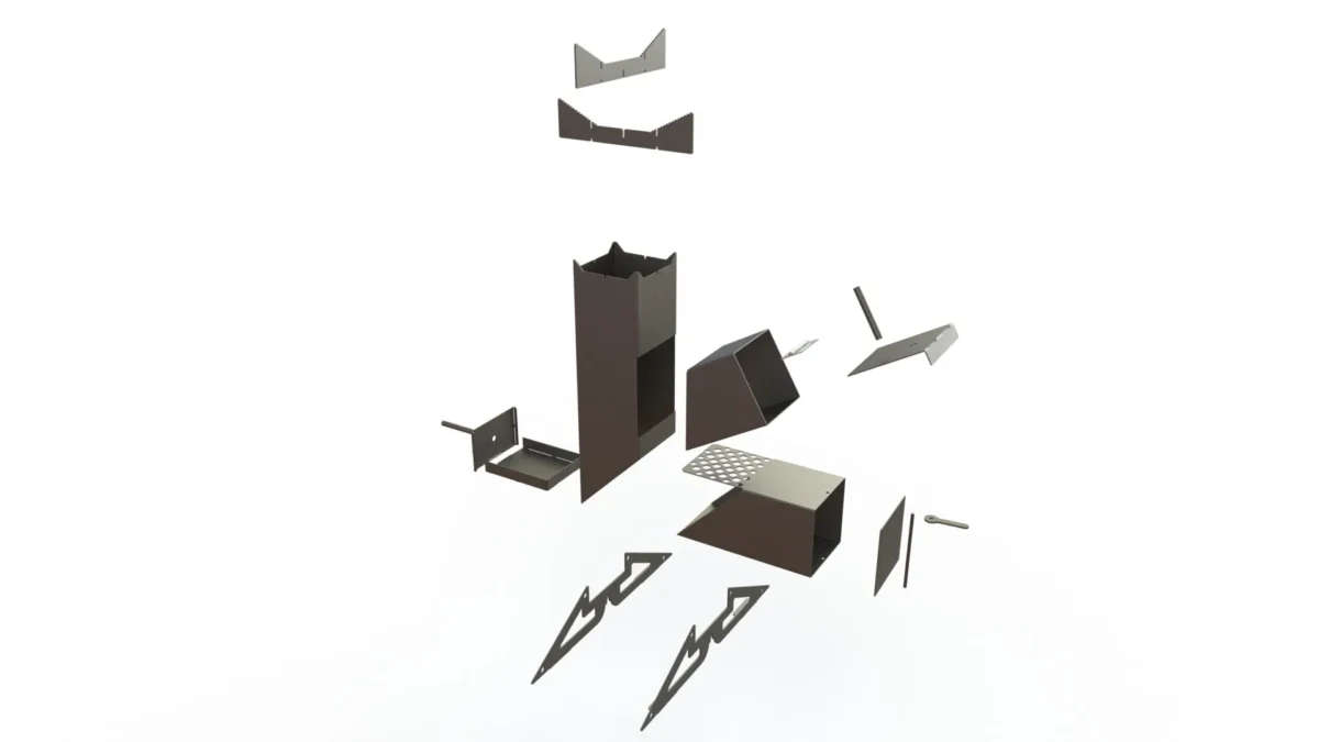 DIY Rocket Stove Kit - PYRIKX