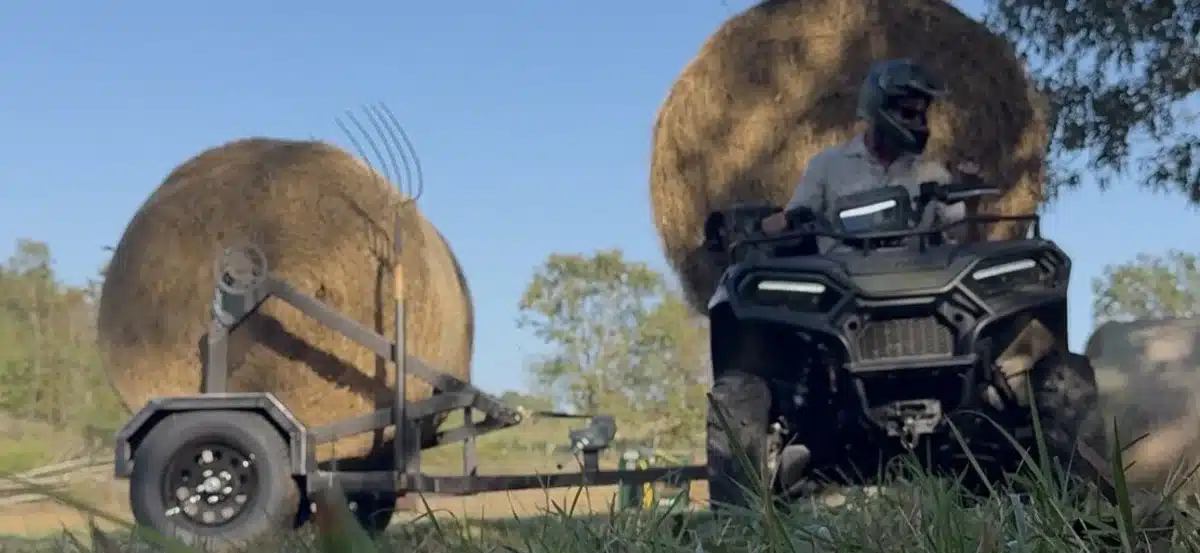 DIY Hay Bale Unroller and Transporter - BALE BUGGY