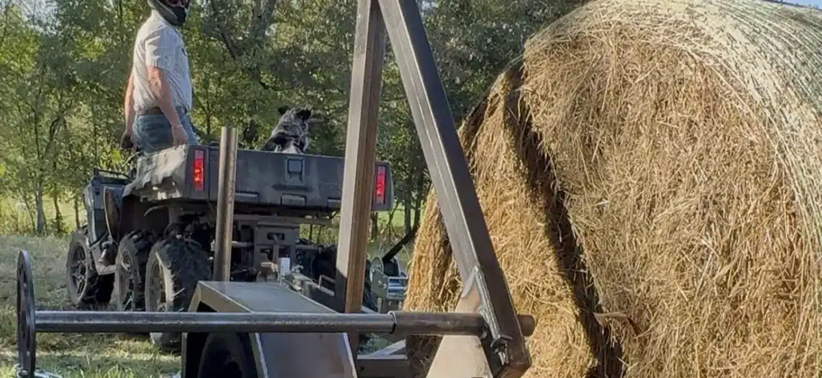 DIY Hay Bale Unroller and Transporter - BALE BUGGY
