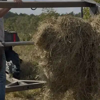 DIY Hay Bale Unroller and Transporter - BALE BUGGY
